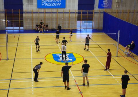 mecz piłki siatkowej